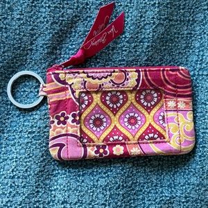 Vera Bradley keychain card case